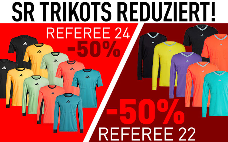 Schiedsrichter: Jetzt 50% Rabatt