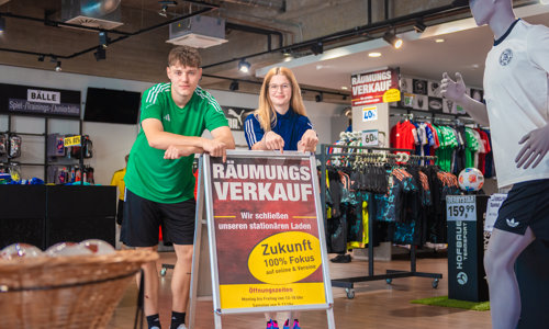Räumungsverkauf - Wir schließen unseren Laden! 
