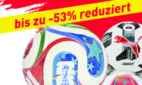 Bälle Sale: Bis 53% Rabatt - Nur für kurze Zeit