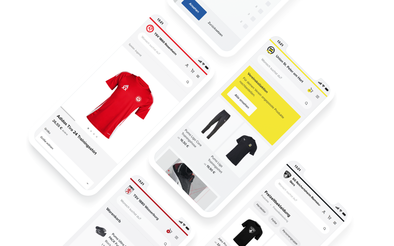 Unsere Vereinsshops 